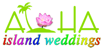 aloha island weddings logo