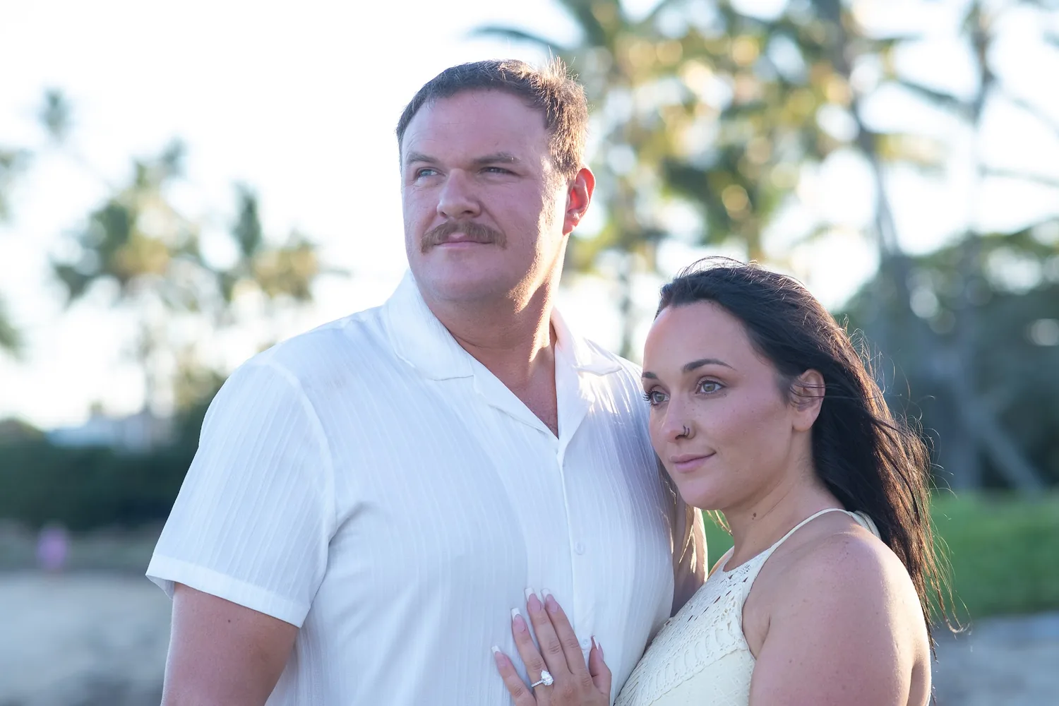 Smiling on the shore