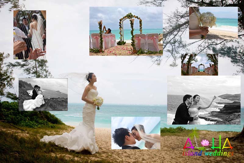 Sung looking up at the sky on her wedding day