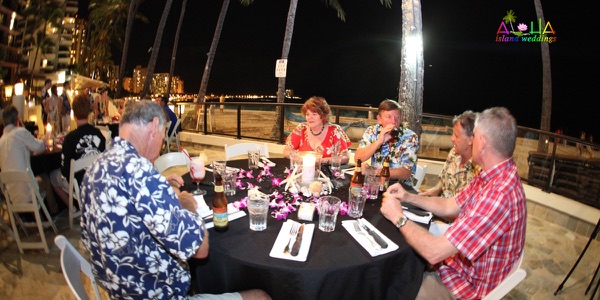 Guests at the reception under the stars, photo 4