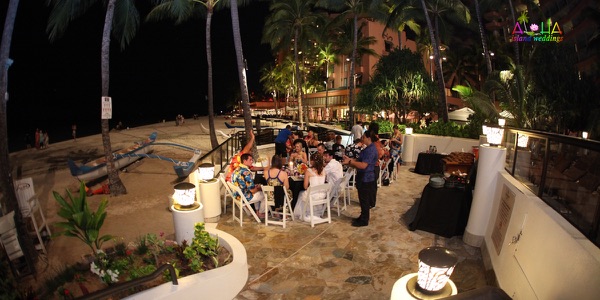 Guests at the reception under the stars, photo 5