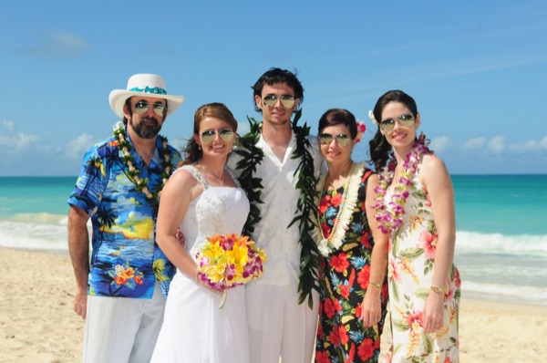 David's family from Australia