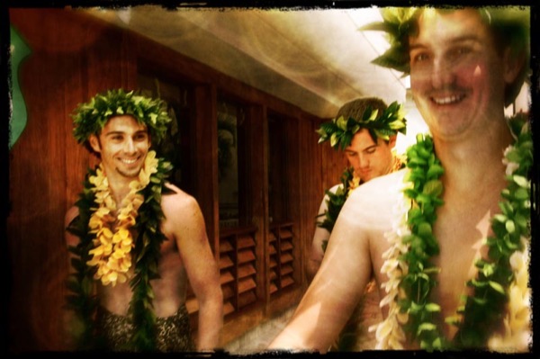 Journey the groomsmen and best man with David