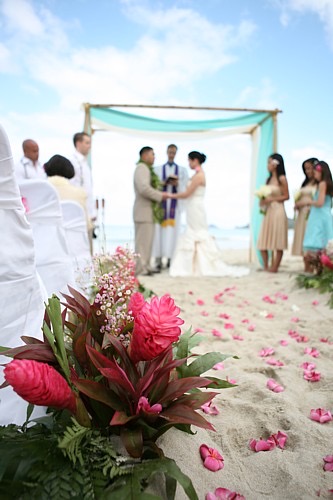 Jo and Rey's wedding ceremony, from another angle
