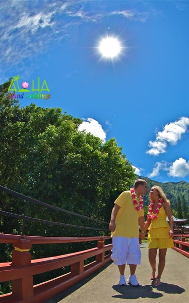 At valley of the temples bridge