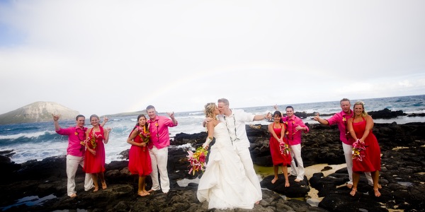 Natasha and Tyson celebrating by the sea, photo 3