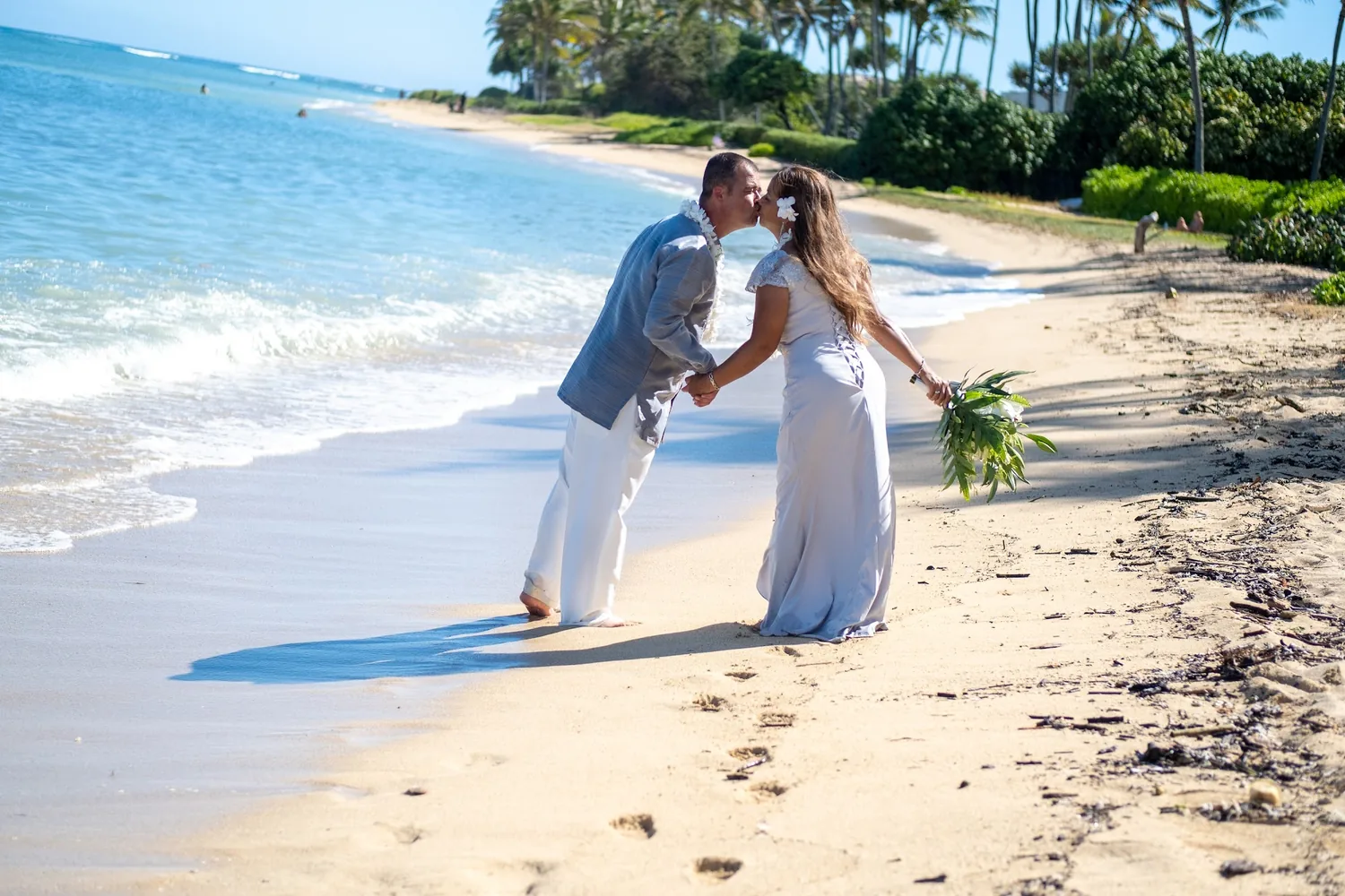 A kiss on the shore