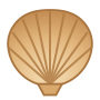 Scallop seashell