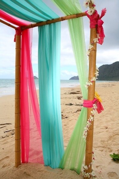 Chapel on the sand royal beach ceremony Hawaii