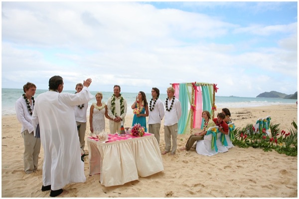 The sand blessing Teri
