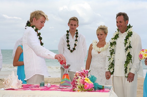 The sand blessing