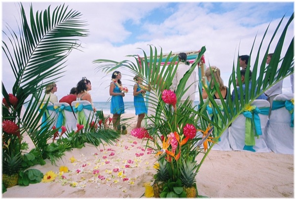 Wedding ceremony of Teri