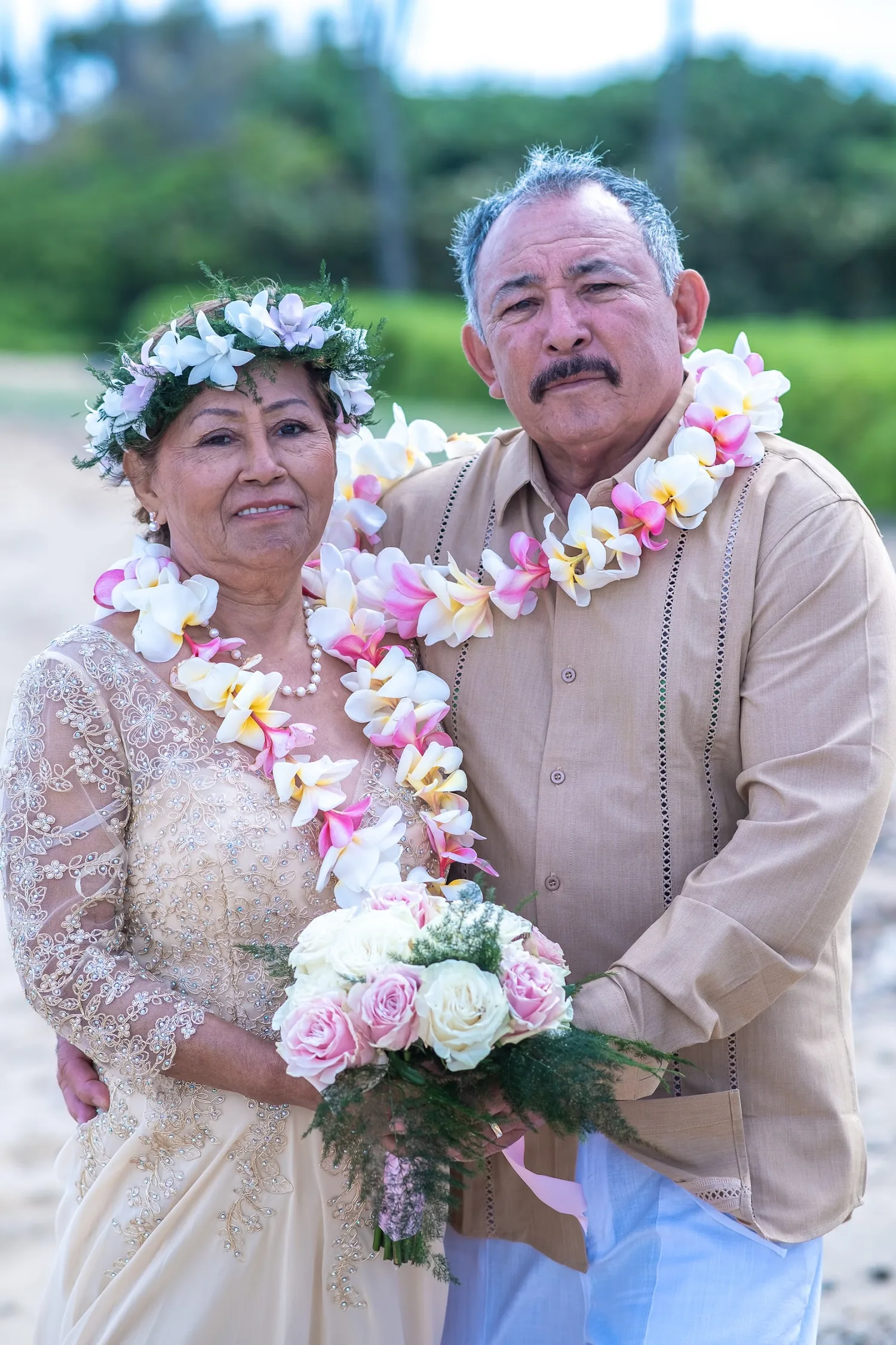 Cheek to cheek after 50 years