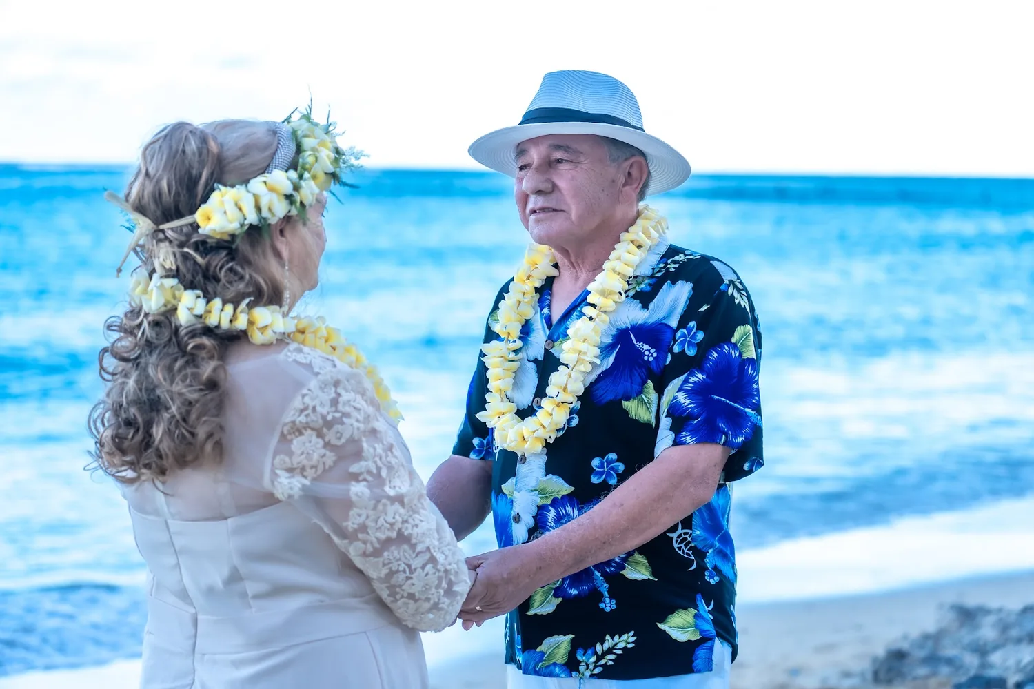Saying their vows again after 50 years