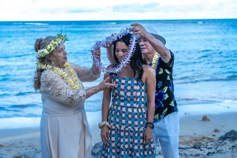 A lei for a family member