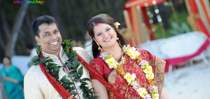 Beautiful Indian wedding in Hawaii