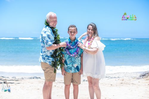 15 year vow renewal Talia wedding at waialae beach Kahala