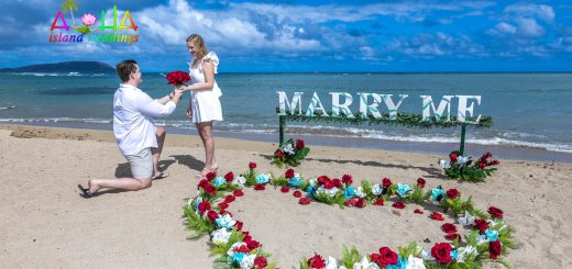 Will you marry me Oahu Proposal